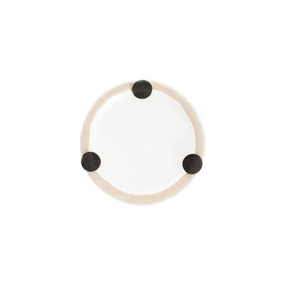 Ceramic Cylinder Pot Mini Satin Matte White (8x7cmH)