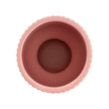 Ceramic Cyprus Egg Cup Vase Matte Light Pink (15Dx20cmH)