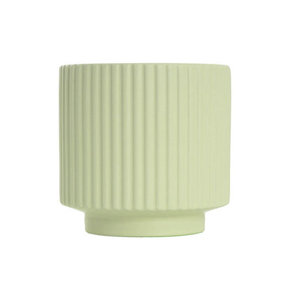 Ceramic Mykonos Muse Vase Matte Sage (11.5x11.5cmH)