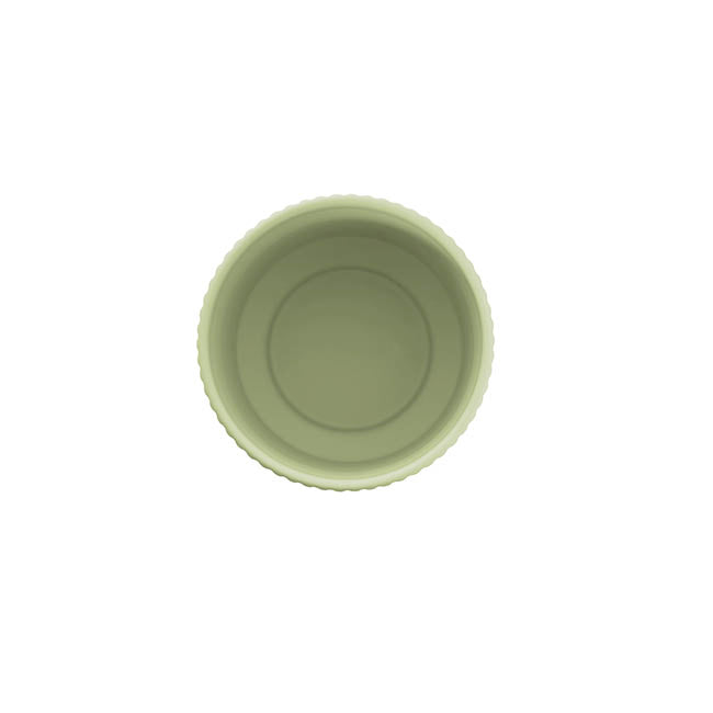 Ceramic Mykonos Muse Vase Matte Sage (11.5x11.5cmH)