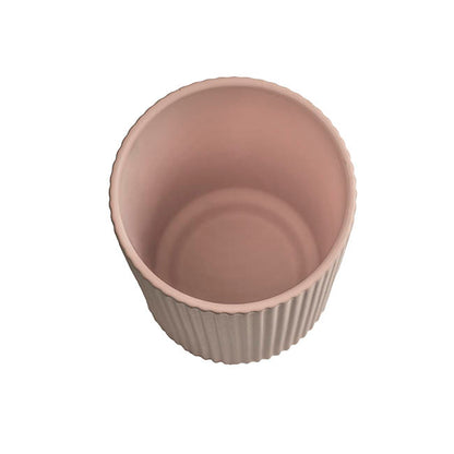 Ceramic Mykonos Muse Vase Matte Nude (14x14x24cmH)