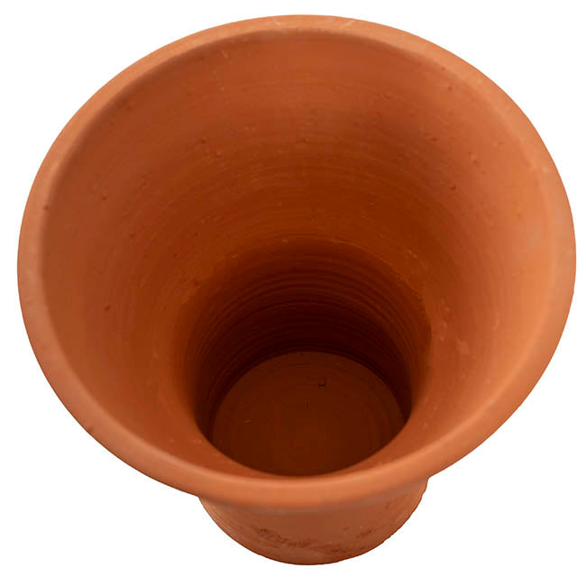 Ceramic Celia Pot With Metal Stand (24x33cmH)