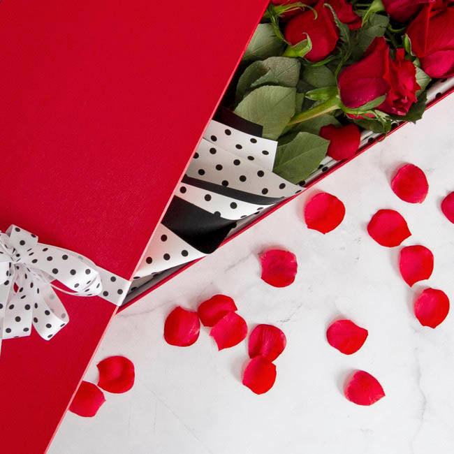 Rose Petals Pack Dark Red (600PC Bulk)