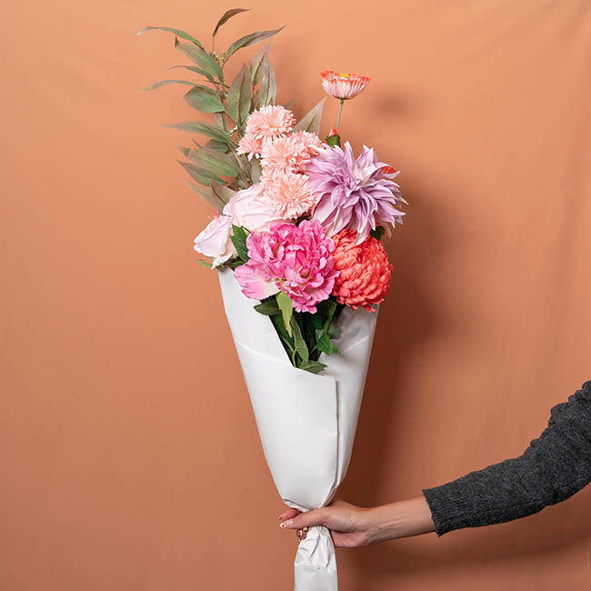 Giselle Flower Bouquet Arrangement Pink (95cmH)