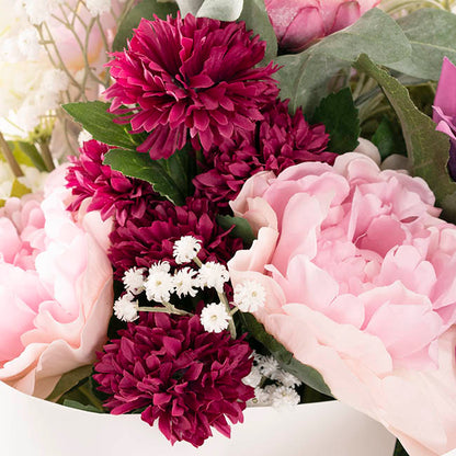 Katie Flower Bouquet Arrangement Purple (70cmH)