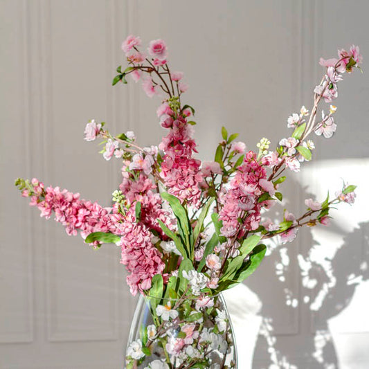 Stock Flower Stem Pink (80cmH)