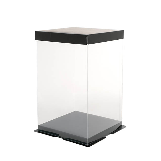 Amore Display Window Box Black (25cmH)