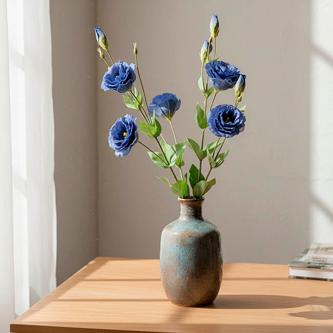 Lisianthus Spray Dusty Blue (89cmH)