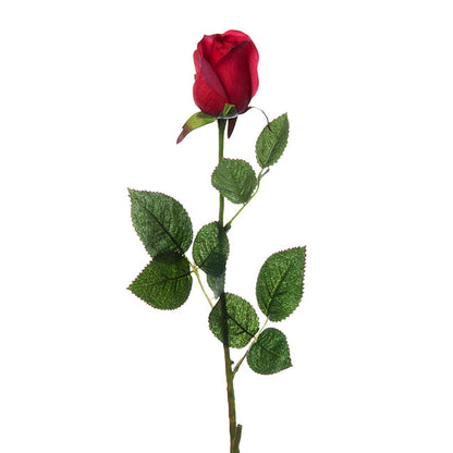 Siena Real Touch Rose Bud Red (60cmH)