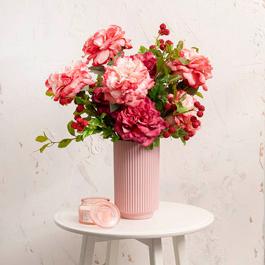 Rose Gruss An Aachen Stem Pink (68cmH)