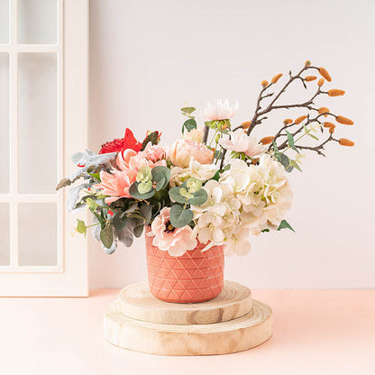 Natural Wood Timber Slice Round Brown (Approx. 30cmx4cmH)