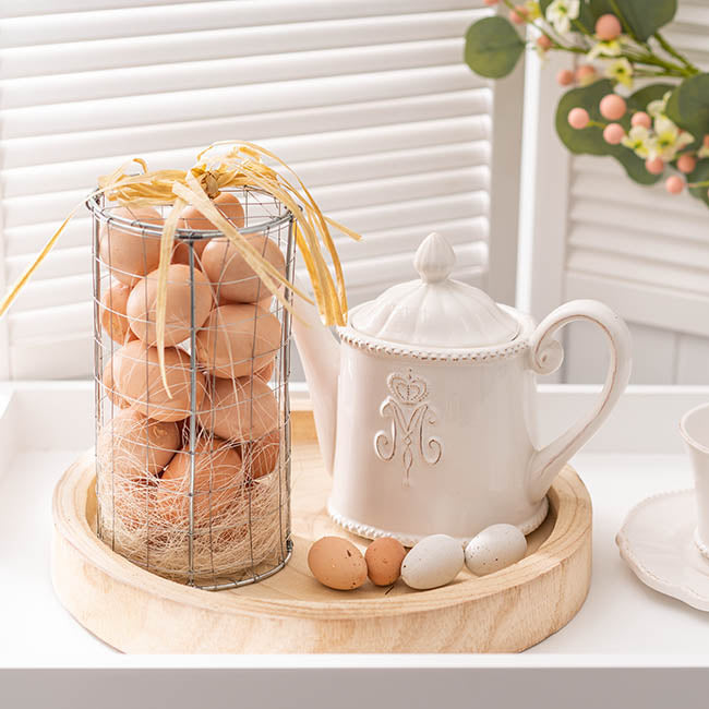 Natural Wooden Tray Round (29cmx4cmH)