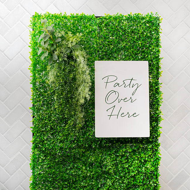 Hanging Plants Artificial Staghorn Bush Green (80cmH)