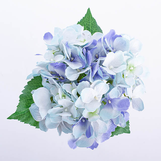 Hydrangea Victoria Bouquet Light Blue (32cmH)
