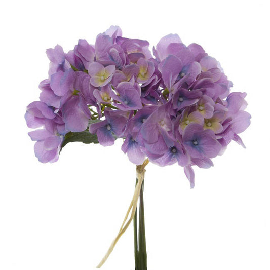 Hydrangea Victoria Bouquet Purple (32cmH)