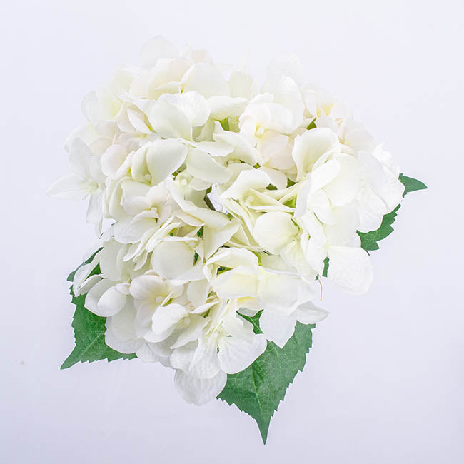 Hydrangea Victoria Bouquet White (32cmH)