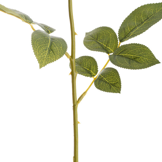 Siena Real Touch Rose Full Bloom Soft Blue (60cmH)