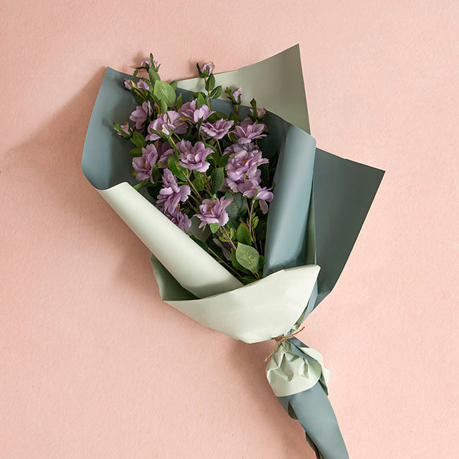 Iceland Rose Spray x 7 Head Lavender (72cmH)