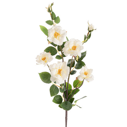 Iceland Rose Spray x 7 Head White (72cmH)