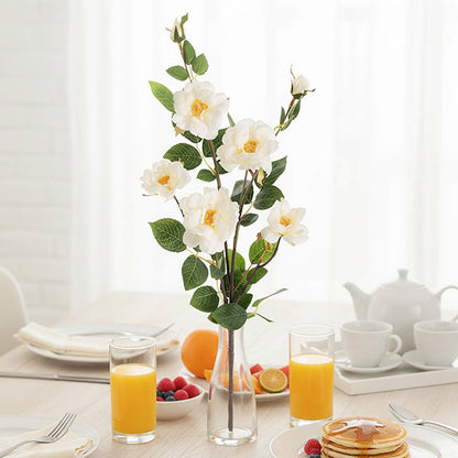 Iceland Rose Spray x 7 Head White (72cmH)