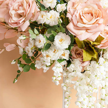 Iceland Rose Spray x 7 Head White (72cmH)