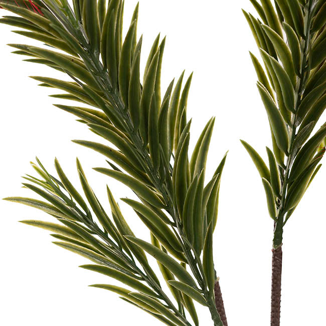 Australian Bottle Brush Real Touch x3 Head Spray Red (72cmH)