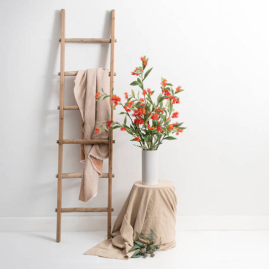 Real Touch Eucalyptus Ficifolia Gum Spray Orange (110cmH)