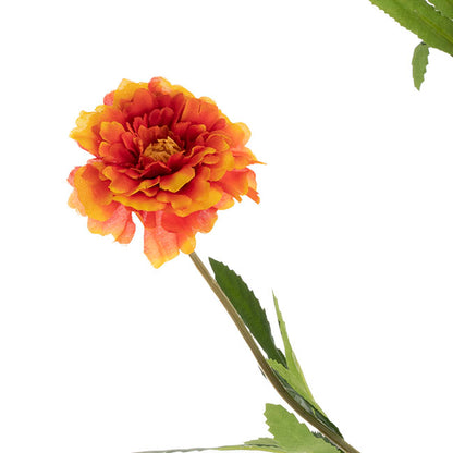 Marigold x 9 Head Spray Orange (5.5cmDx82cmH)