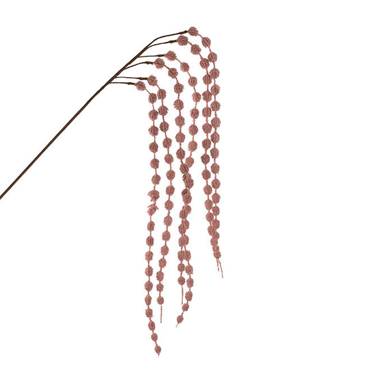 Cascading Thistle Spray Dusty Pink (105cmH)