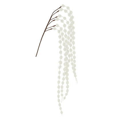 Cascading Thistle Spray White (105cmH)