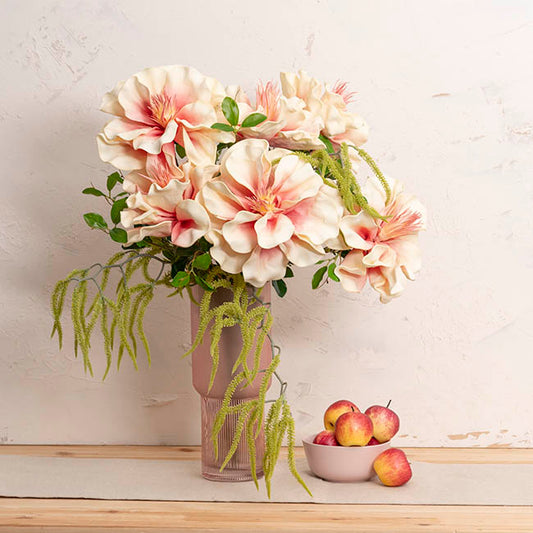 Decorative Large Event EVA Flower Cream Pink (23cmDx60cmH)