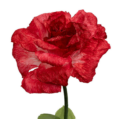 Large Romantic Rose Stem Red (30cmDx130cmH)