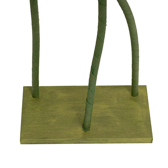 Giant Paper Roses w Base Set 3 White (155cmH)