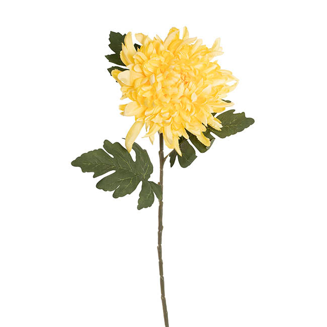 Giant Chrysanthemum Stem Yellow (21cmDx65cmH)