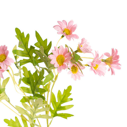 Daisy Spray 15x Flowers Soft Pink (3.5cmDx63cmH)