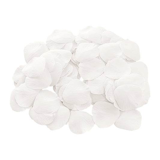 Rose Petals Pure White 5cmD (120PC Bag)
