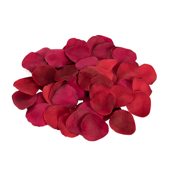 Rose Petals Red & Burgundy Mix 5cmD (600PC Bag)