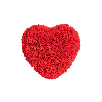 Amore Rose Love Heart Red (20cmH)