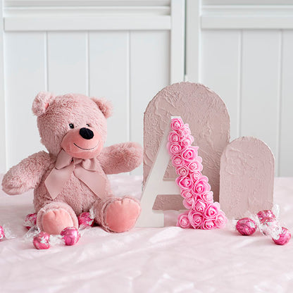 Foam Rose Heads Pack 50 Pink (Mixed 3 to 4.5cmD)