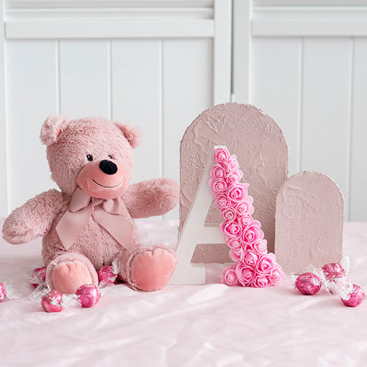 Foam Rose Heads Pack 50 Pink (Mixed 3 to 4.5cmD)