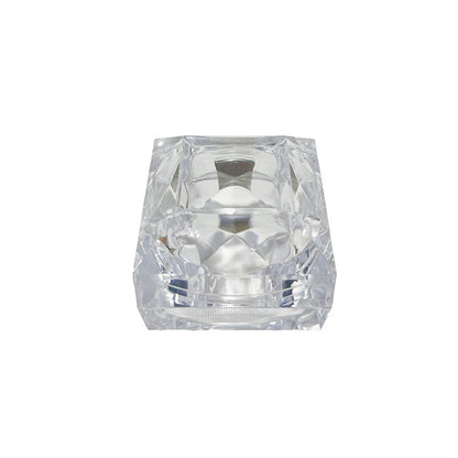 Mini Diamond Shape Acrylic Box Clear (4.5cmH)