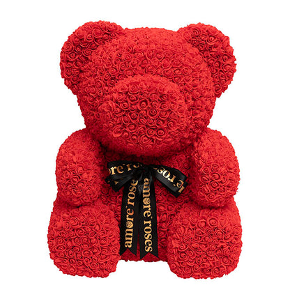 Amore Giant Rose Bear Red (60cmH)