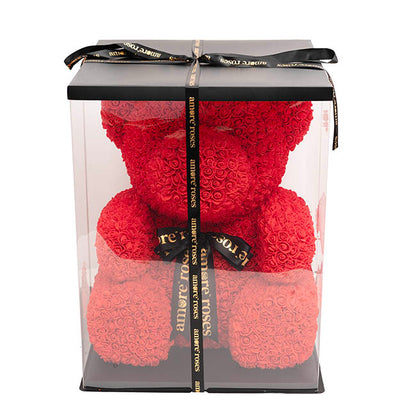 Amore Giant Rose Bear Red (60cmH)