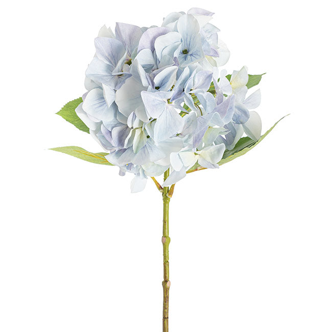 Real Look Hydrangea Soft Cream Blue (16cmDx65cmH)