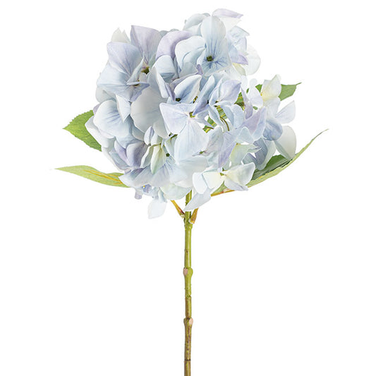 Real Look Hydrangea Soft Cream Blue (16cmDx65cmH)