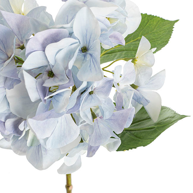 Real Look Hydrangea Soft Cream Blue (16cmDx65cmH)