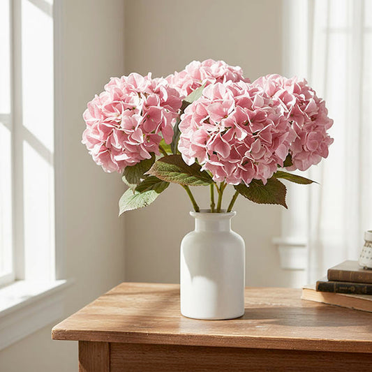 Hydrangea Stem Dusty Pink (16cmDx65cmH)