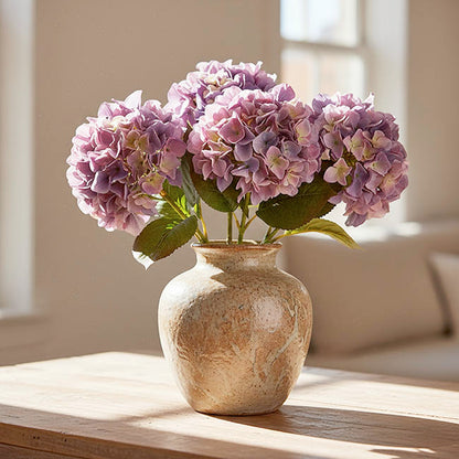 Hydrangea Stem Soft Purple (16cmDx65cmH)
