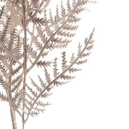 Bracken Fern Spray Metallic Champagne (86cmH)
