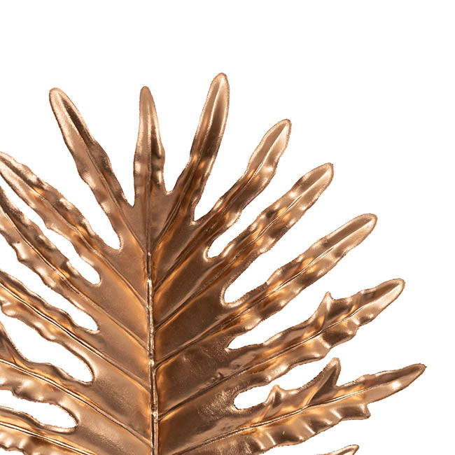 Philo Fingers Leaf Stem Metallic Gold (55cmH)